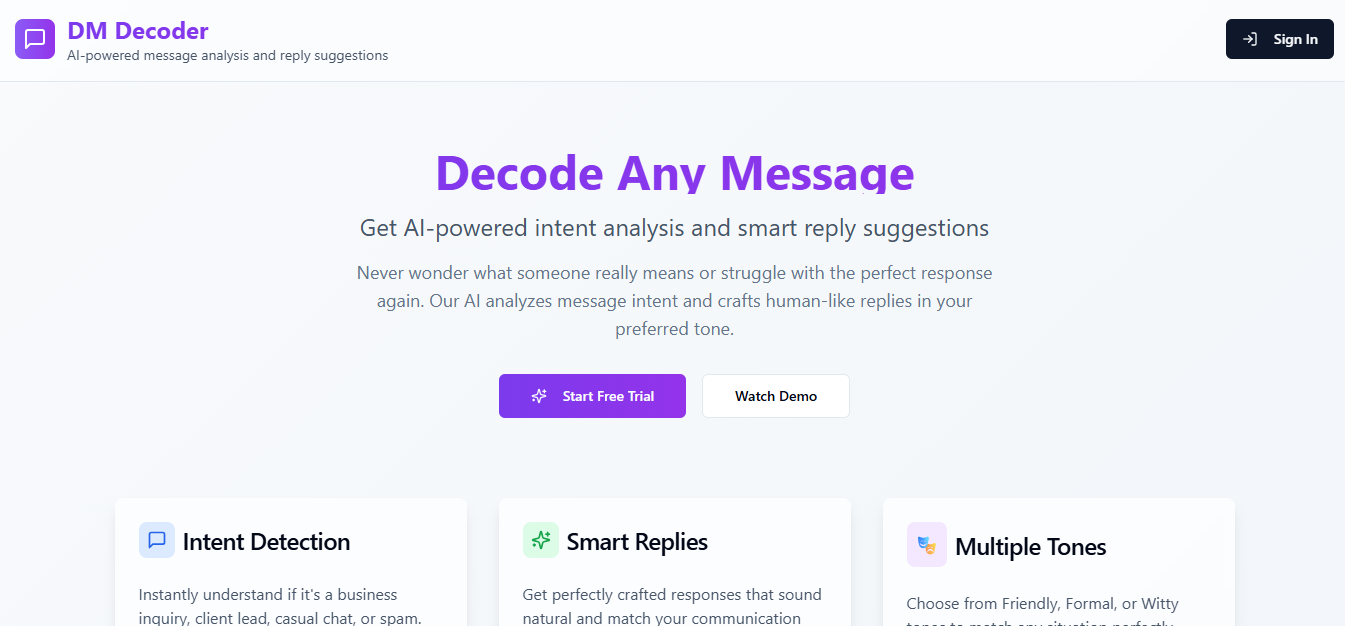 DM Decoder preview image